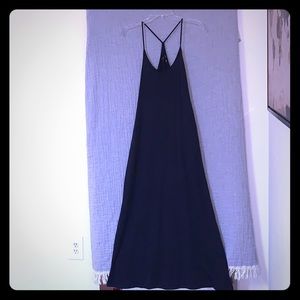 Navy Blue Maxi Dress